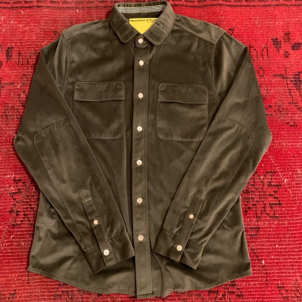 Descendant of Thieves “Benevolo Olive Corduroy”